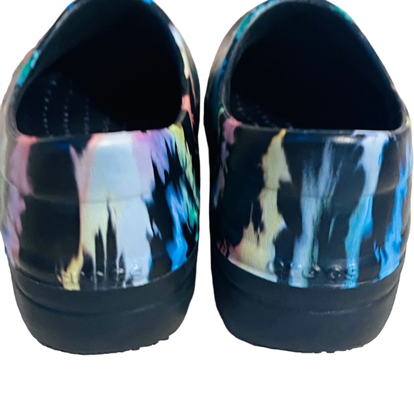 CROCS Neria Pro II Work Nursing Shoes Tie Dye Size 8 - Picture 8 of 10